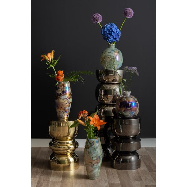 Vază din sticlă lucrată manual (înălțime 26 cm) Melange – PT LIVING-image-2