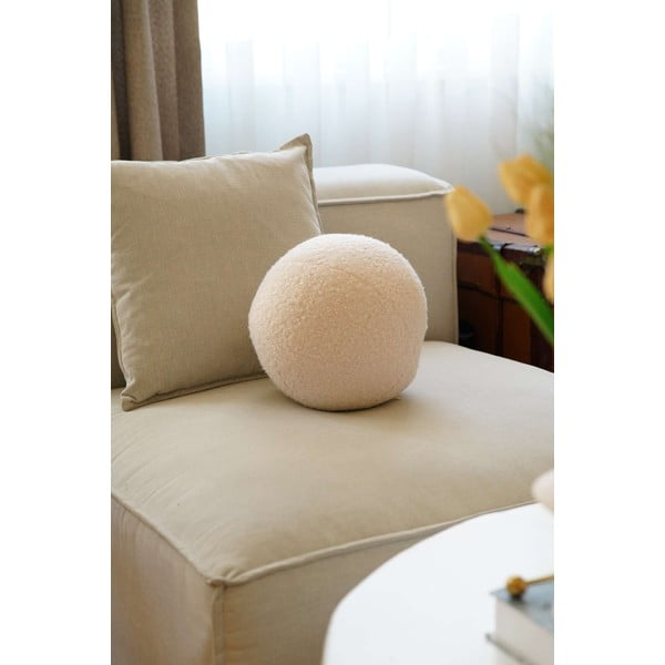 Pernă decorativă din material bouclé ø 20 cm Top – Mioli Decor-image-2