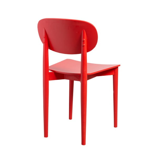 Scaun de dining roșu – Really Nice Things-image-3