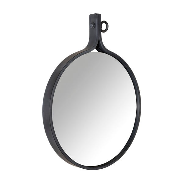 Oglindă cu ramă neagră Dutchbone Attractif, lățime 41 cm