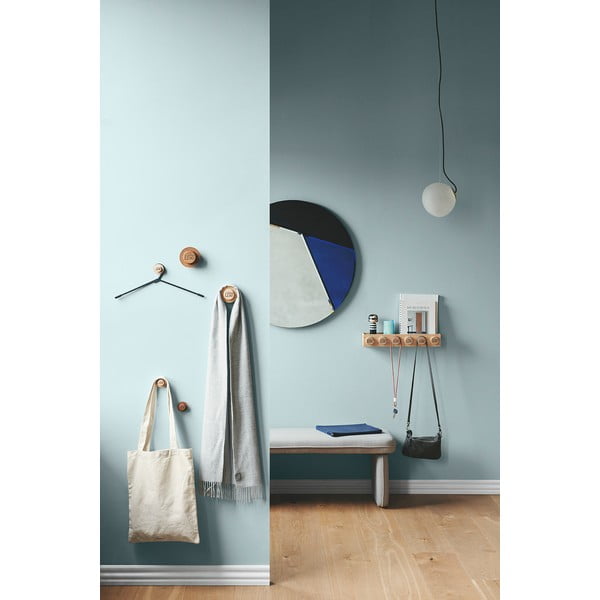 Set 3 cârlige de perete din stejar LEGO® Wood-image-2