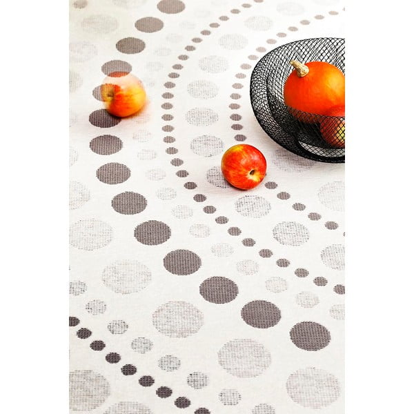 Covor cu 2 fețe Narma Oola, 70 x 140 cm, alb-gri-image-3