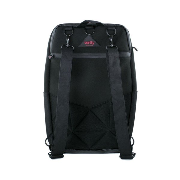 Rucsac Vertty Chilli, negru - roz-image-4