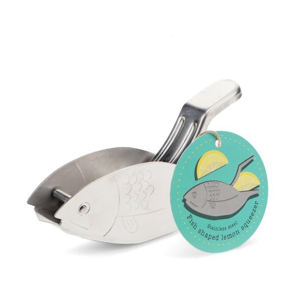 Presă pentru citrice din oțel inoxidabil Fish – Rex London-image-3