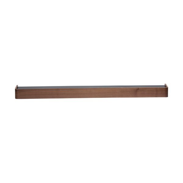 Cuier de perete în culoare naturală închisă cu raft cu aspect de lemn de nuc Protopia – DAN-FORM Denmark-image-2