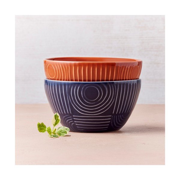 Boluri mici cărămizii din ceramică 4 buc. 400 ml Arc – Maxwell & Williams-image-1