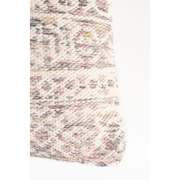 Pernă decorativă White Label Liv Plum, 30 x 50 cm, alb-image-2