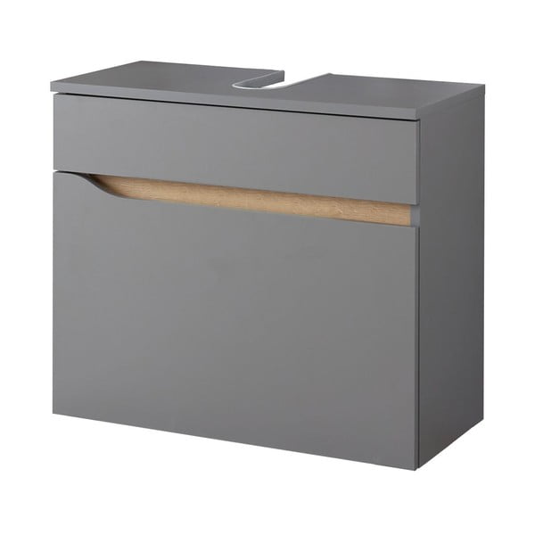 Dulap gri sub chiuvetă 60x53 cm Set 357 - Pelipal-image-2