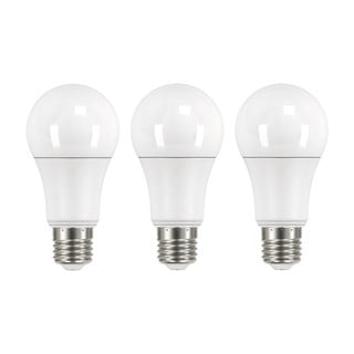 Set 3 becuri cu LED EMOS Classic A60 Warm White, 14W E27