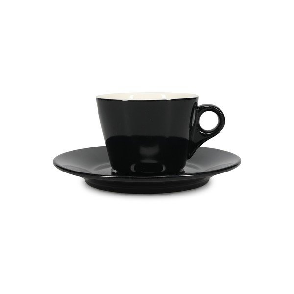 Ceașcă neagră pentru cappuccino din porțelan 160 ml Barista – BonBistro-image-2