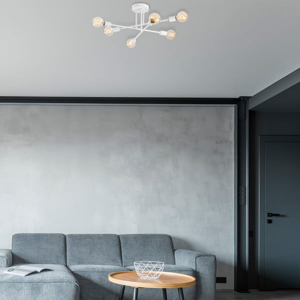 Plafonieră albă 64x64 cm Flower – Opviq lights-image-1