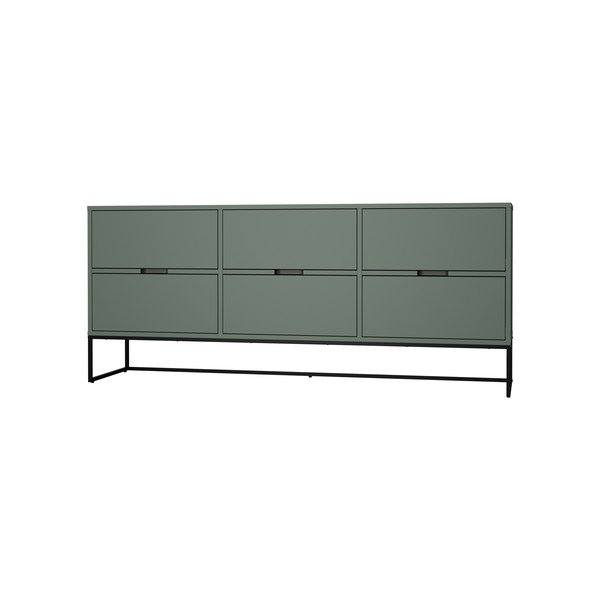 Comodă joasă gri-verde 176x76 cm Lipp - Tenzo-image-4