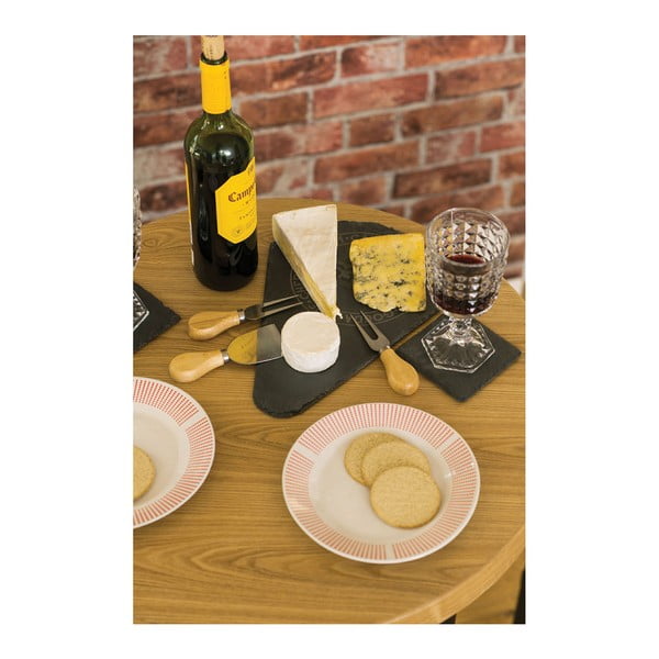 Platou pentru servit brânzeturi cu 3 cuțite - Premier Housewares-image-1