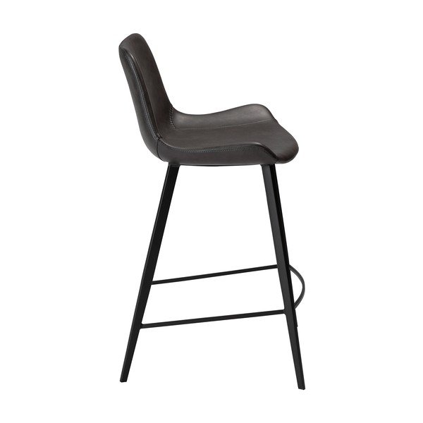 Scaun de bar gri (înălțime șezut 65 cm) Hype – DAN-FORM Denmark-image-3