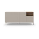 Comodă crem 180x80 cm Cailin – Marckeric