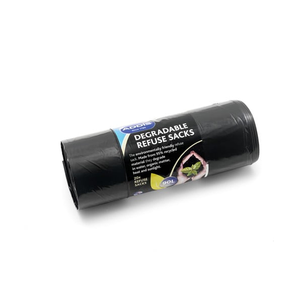 Saci de gunoi 20 buc. compostabili 90 l – Addis