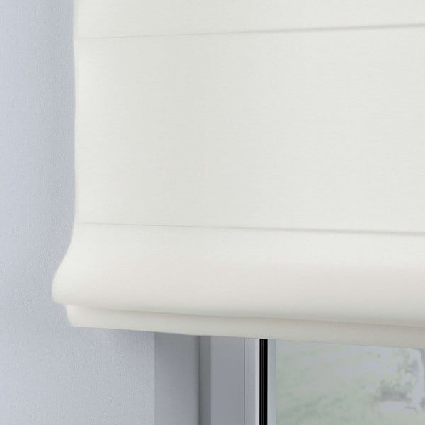 Jaluzea romană albă 170x100 cm Cotton Story - Yellow Tipi-image-4