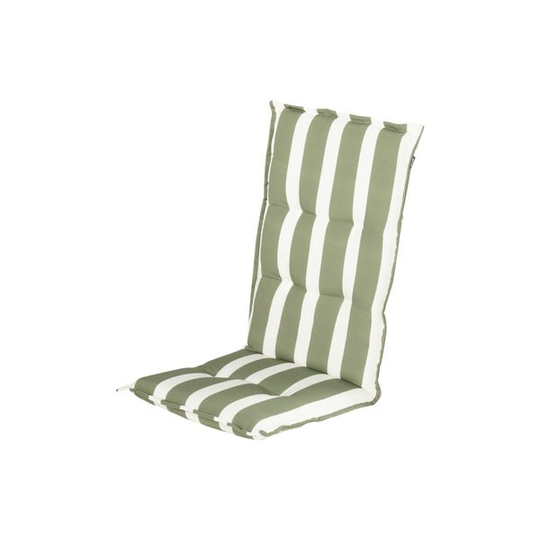 Pernă pentru scaun de grădină albă/verde 50x123 cm Roma – Hartman