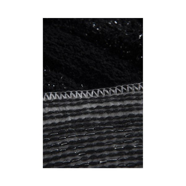 Set 2 covoare baie Duro Lento, negru-image-1
