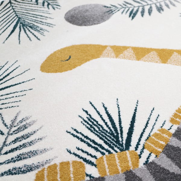 Covor bej pentru copii 170x120 cm Sensaku - Nattiot-image-3