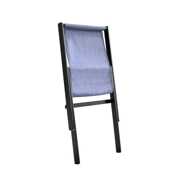 Fotoliu pliabil Karup Boogie Black/Blue Breeze-image-3