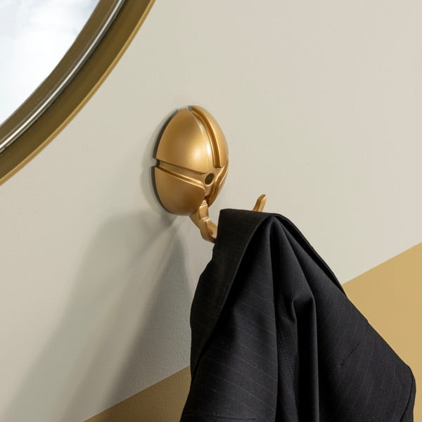 Cârlig auriu de montat pe perete din plastic Tick – Spinder Design-image-4