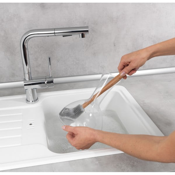 Perie de spălat vase din silicon Wenko Hollie-image-2