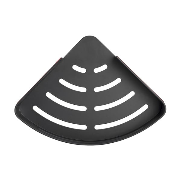 Raft pentru baie negru mat de colț autoadeziv din metal Bivio – Wenko-image-3