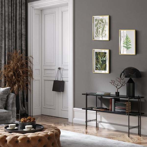 Tablouri 3 buc. 30x40 cm Fern – knor-image-1