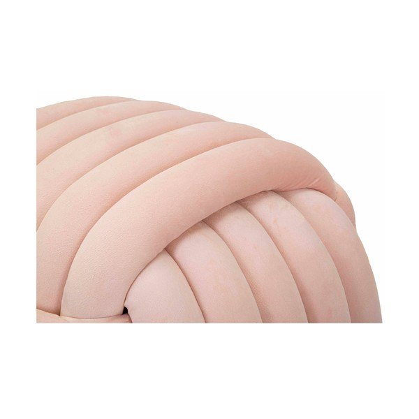 Taburet roz-deschis cu tapițerie din catifea Softy – Mauro Ferretti-image-4