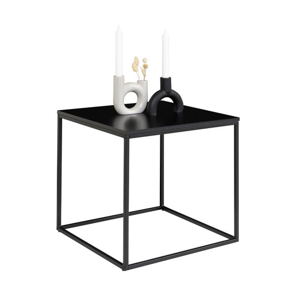 Măsuță auxiliară House Nordic Vita Vita, 45 x 45 cm, negru-image-3