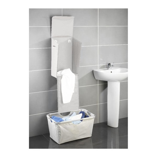 Coș de rufe suspendat Wenko Turbo-Loc, 30l, bej-image-3