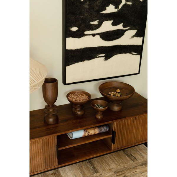 Bol decorativ din lemn ø 14 cm Gwen – Dutchbone-image-1