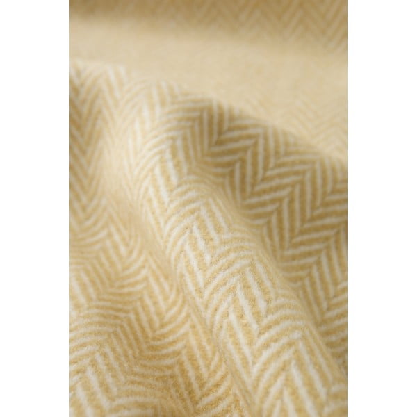 Pled din amestec de bumbac Euromant Skyline, 140 x 180 cm, gri - maro-image-3