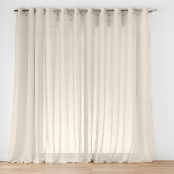 Perdea în culoare naturală 400x240 cm Carlin – douceur d'intérieur