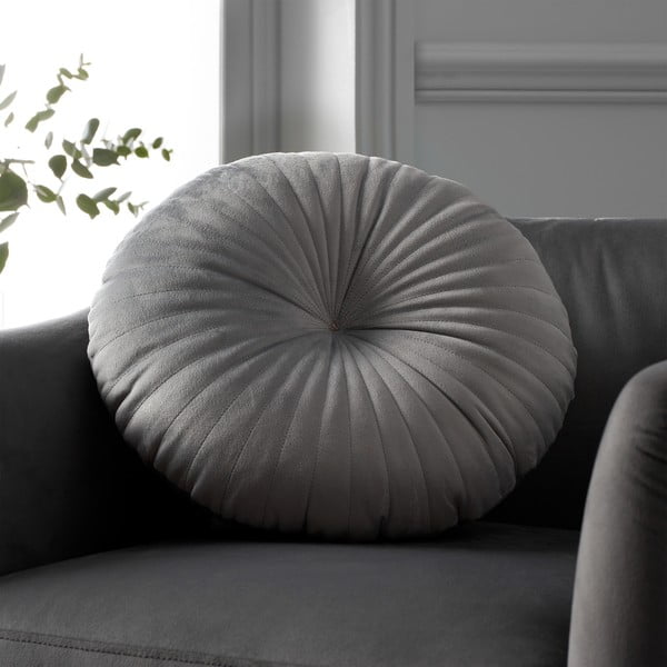 Pernă decorativă din catifea ø 40 cm Round Soft Touch – Catherine Lansfield-image-1