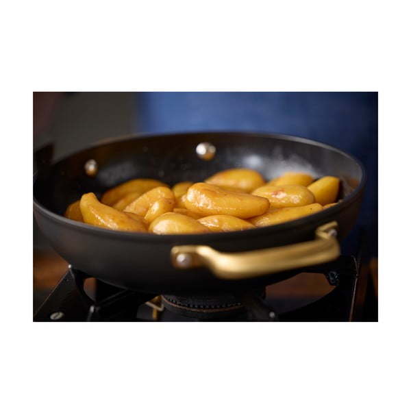 Oală cu capac/cu suprafață antiaderentă din aluminiu 2,6 l adecvată pentru plita cu inducție – Holm-image-1