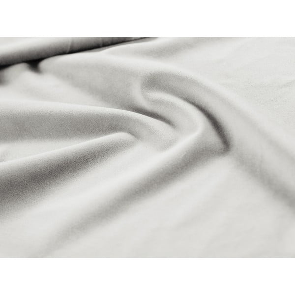 Canapea bej cu tapițerie din catifea 190 cm Lando – Micadoni Home-image-1