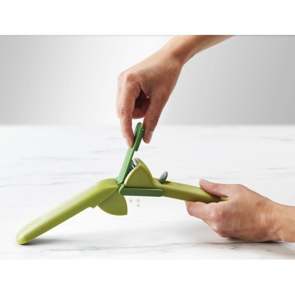 Presă pentru usturoi Joseph Joseph CleanForce, verde-image-4