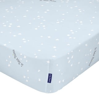 Cearceaf pentru copii din bumbac pentru pătuț cu elastic 60x120 cm Son monde – Mr. Fox