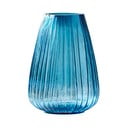 Vază din sticlă Bitz Kusintha, înălțime 22 cm, albastru