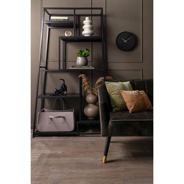 Pernă din catifea PT LIVING Ribbed, 50 x 30 cm, maro coniac-image-1