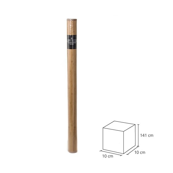 Covor maro închis din bambus 140x200 cm – Casa Selección-image-3