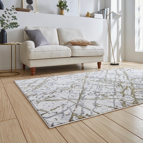 Covor gri deschis/auriu 80x150 cm Artemis – Think Rugs-image-2
