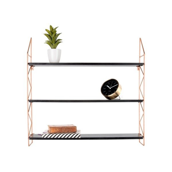 Organizator de perete PT LIVING Zig Zag, arămiu-image-2