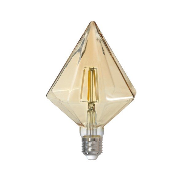 Bec LED/cu filament E27, cu lumină albă caldă 4 W Kristall – Trio