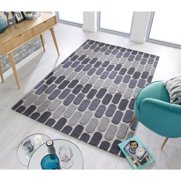 Covor din lână Flair Rugs Fossil, 160 x 230 cm, gri-image-4