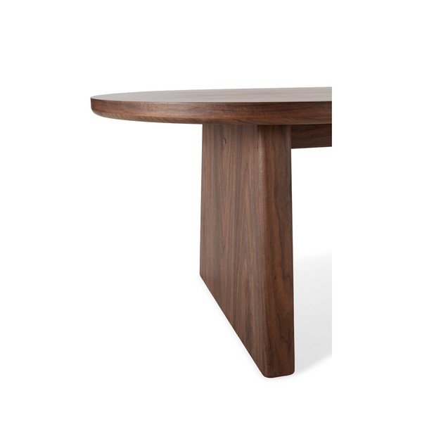 Masă de dining cu aspect de lemn de nuc 100x200 cm Blair – MOME-image-4