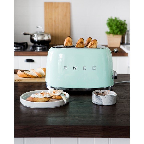 Prăjitor de pâine verde deschis Retro Style – SMEG-image-2