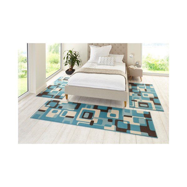 Covor Hanse Home Hamla Retro, 80 x 150 cm, albastru-image-2